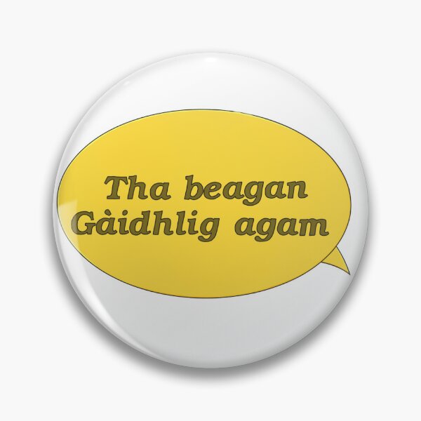 Item preview, Tha Beagan Gàidhlig Agam Yellow designed and sold by Mentiraen.