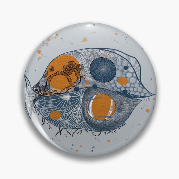Item preview, Abstract fish that inspires. designed and sold by kreativeadern.