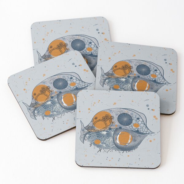 Item preview, Abstract fish that inspires. designed and sold by kreativeadern.