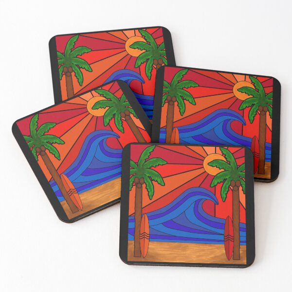 Item preview, vintage surfing blue wave ocean designed and sold by Art-by-da.