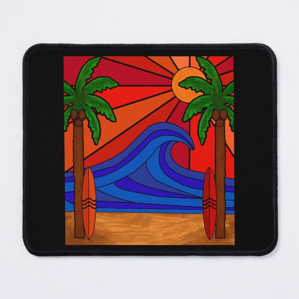 Item preview, vintage surfing blue wave ocean designed and sold by Art-by-da.