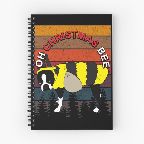 Item preview, ooh Christmas bee, funny artistic dog retro sunset distressed design  designed and sold by SamRVstore.