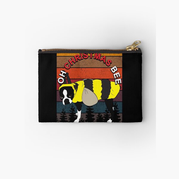 Item preview, ooh Christmas bee, funny artistic dog retro sunset distressed design  designed and sold by SamRVstore.