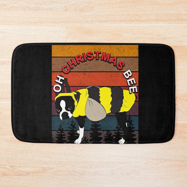 Item preview, ooh Christmas bee, funny artistic dog retro sunset distressed design  designed and sold by SamRVstore.