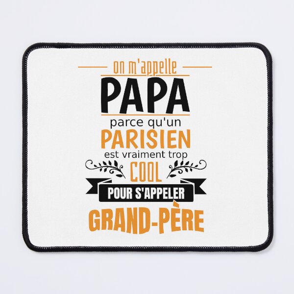 Item preview, Parisian Man Gift Grandfather Grandpa designed and sold by RomualdGR.