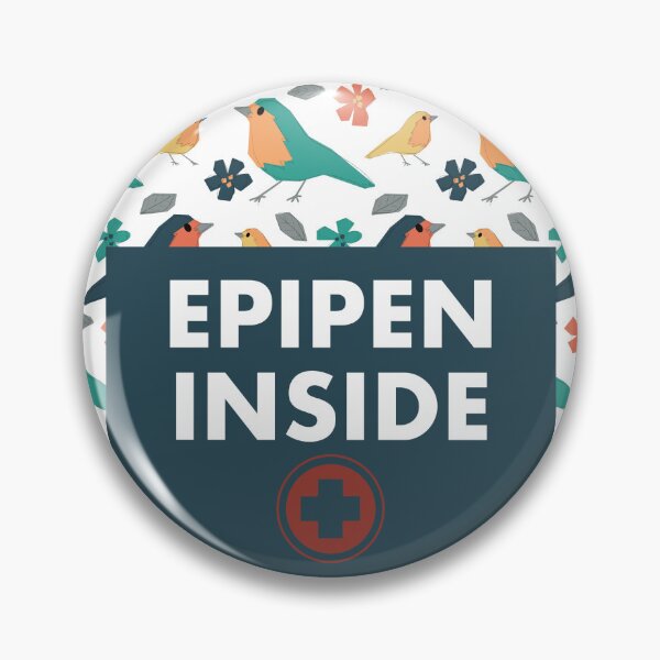 Item preview, EPIPEN Inside Medical Bag (For the Birds) designed and sold by DrawingWithT.