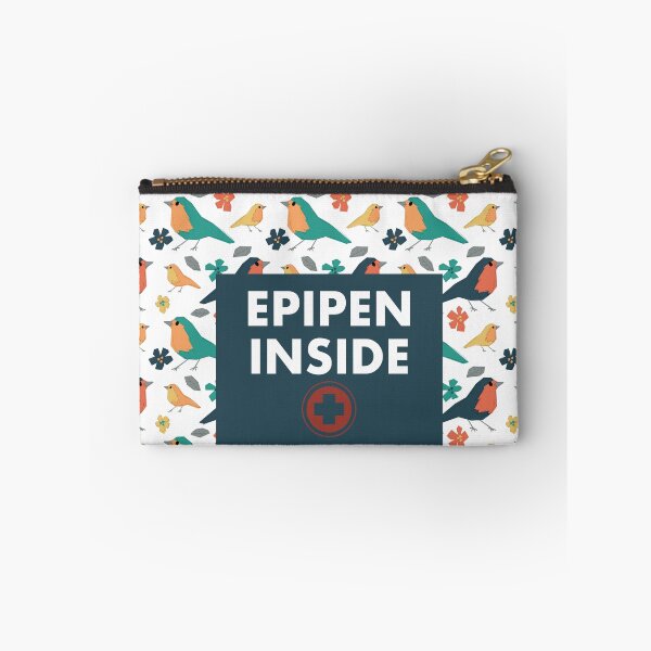 Item preview, EPIPEN Inside Medical Bag (For the Birds) designed and sold by DrawingWithT.