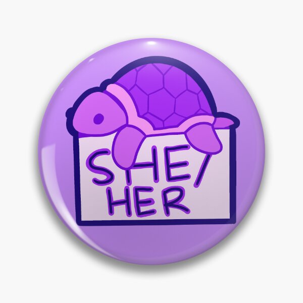 Item preview, She/Her Turtle designed and sold by Epoxxalypz.
