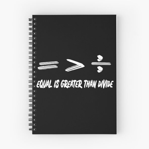 Item preview,  Equal Is Greater Than Divided  designed and sold by Social-Equality.