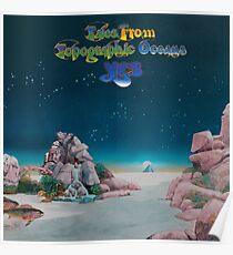 Yes - Tales from Topographic Oceans Logo Poster