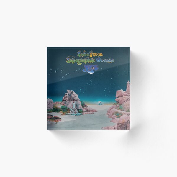 Yes - Tales from Topographic Oceans Logo Acrylic Block