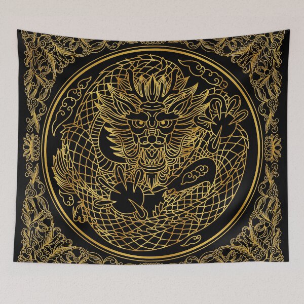 Item preview, Chinese Dragon Pattern- Golden Dragon designed and sold by badretop.