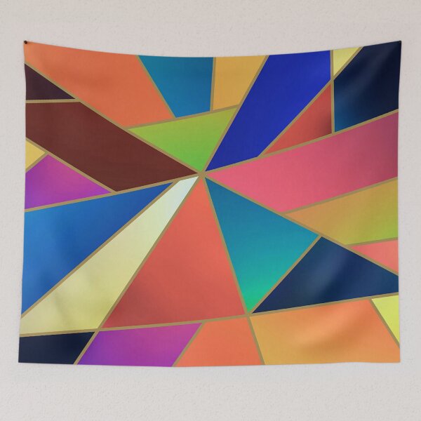 Item preview, Triangles boho pattern designed and sold by cutecrazytshirt.