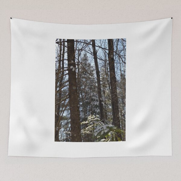 Item preview, Snowfall and snowy trees designed and sold by enchantedvibes.
