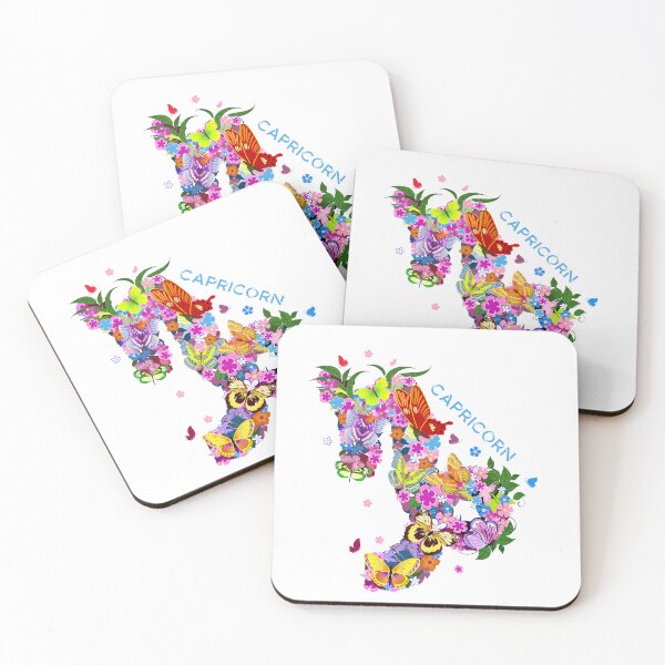 Item preview, Horoscope Flowers Capricorn, Zodiac Flowers Capricorn, Astrology Symbol designed and sold by podekom.