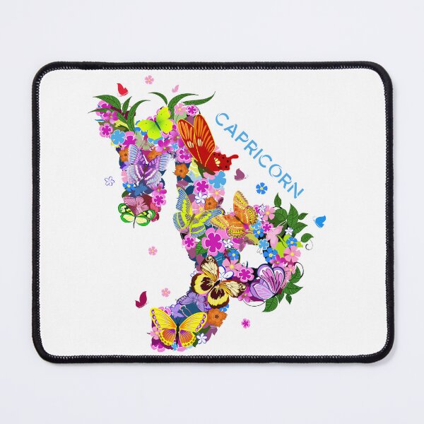 Item preview, Horoscope Flowers Capricorn, Zodiac Flowers Capricorn, Astrology Symbol designed and sold by podekom.