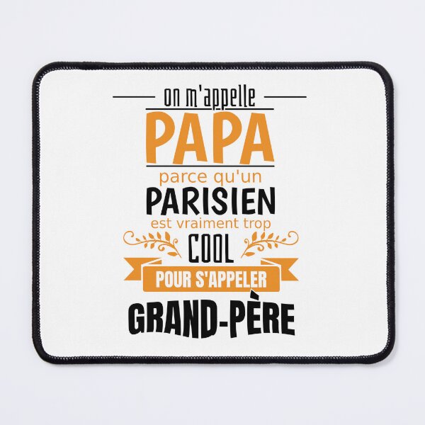 Item preview, Parisian Man Gift Grandfather Grandpa designed and sold by RomualdGR.