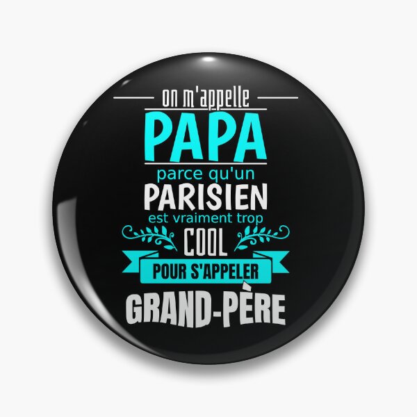 Item preview, Parisian Man Gift Grandfather Grandpa designed and sold by RomualdGR.
