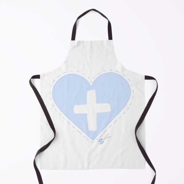 Item preview, Heart Cross Top Blue designed and sold by SilentNeko13.