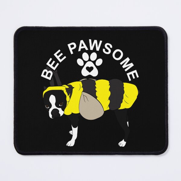 Item preview, Bee pawsome, funny artistic dog  design  designed and sold by SamRVstore.