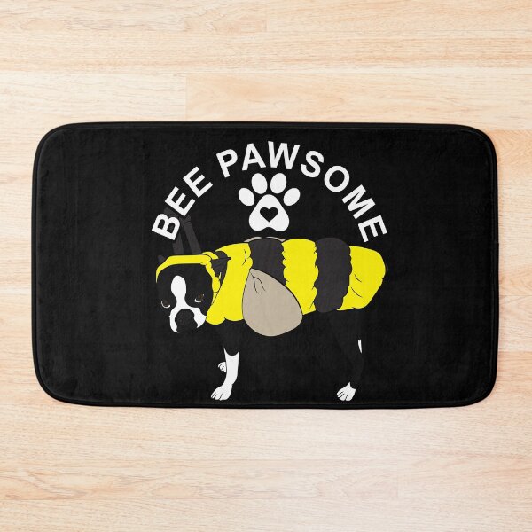 Item preview, Bee pawsome, funny artistic dog  design  designed and sold by SamRVstore.