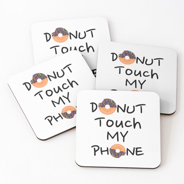 Item preview, Donut touch my phone designed and sold by i-cottagedesign.