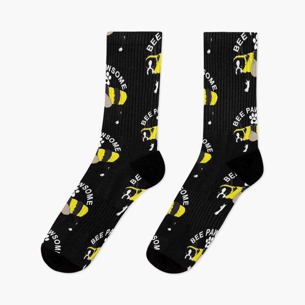 Item preview, Bee pawsome, funny artistic dog  design  designed and sold by SamRVstore.