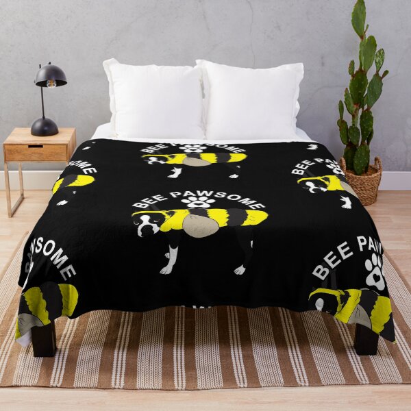 Item preview, Bee pawsome, funny artistic dog  design  designed and sold by SamRVstore.