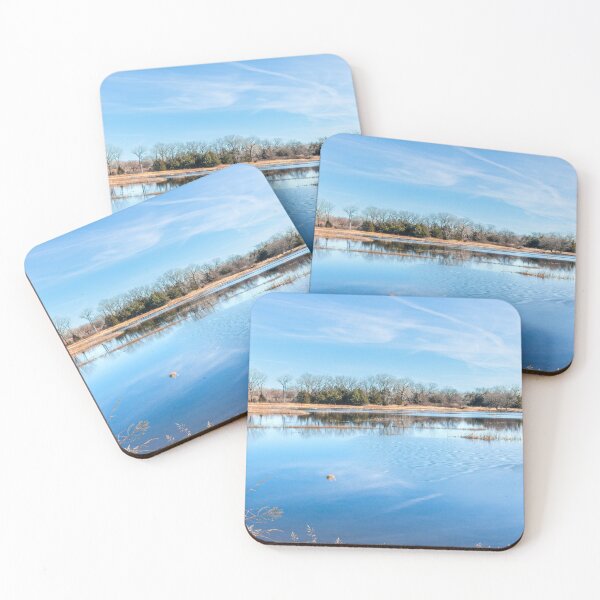 Item preview, Winter Blues Salt Plains National Wildlife Refuge by Debra Martz designed and sold by Debra Martz.