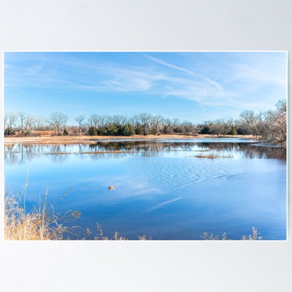 Item preview, Winter Blues Salt Plains National Wildlife Refuge by Debra Martz designed and sold by Debra Martz.