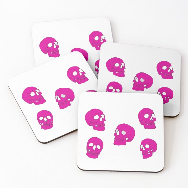 Item preview, Pink skulls designed and sold by RebelHeartAlley.