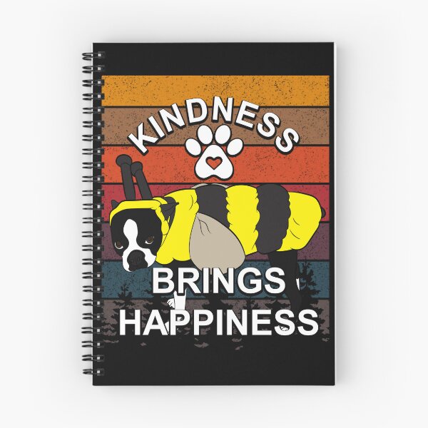 Item preview, Kindness brings happiness, funny artistic dog retro sunset distressed design  designed and sold by SamRVstore.