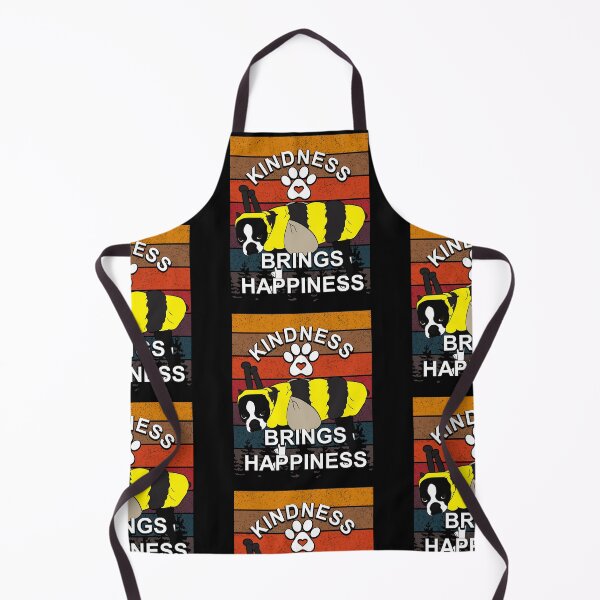 Item preview, Kindness brings happiness, funny artistic dog retro sunset distressed design  designed and sold by SamRVstore.