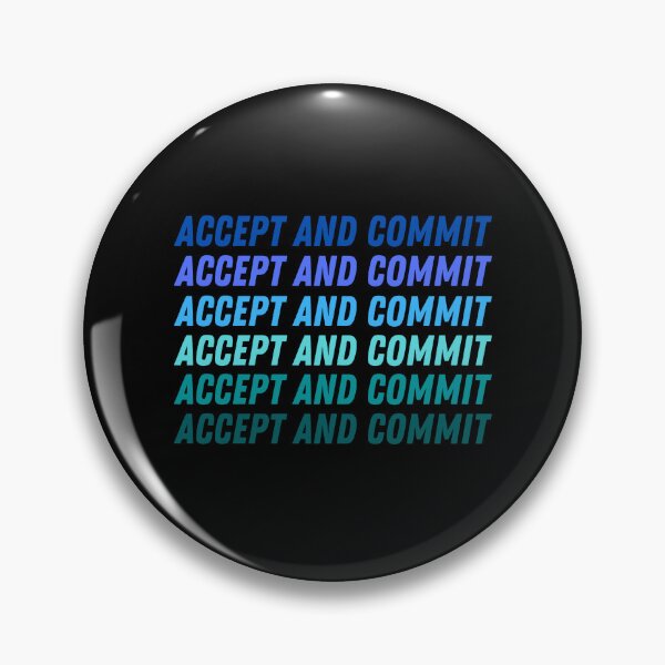 Item preview, Acceptance And Commitment shades of blue designed and sold by EsraaBaniOdeh.