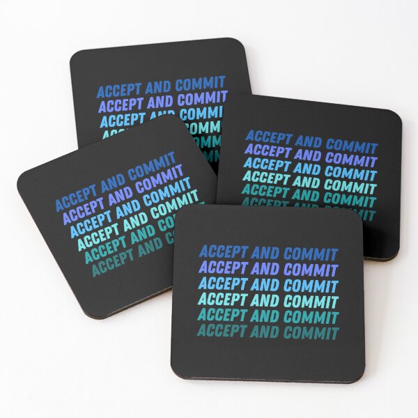 Item preview, Acceptance And Commitment shades of blue designed and sold by EsraaBaniOdeh.