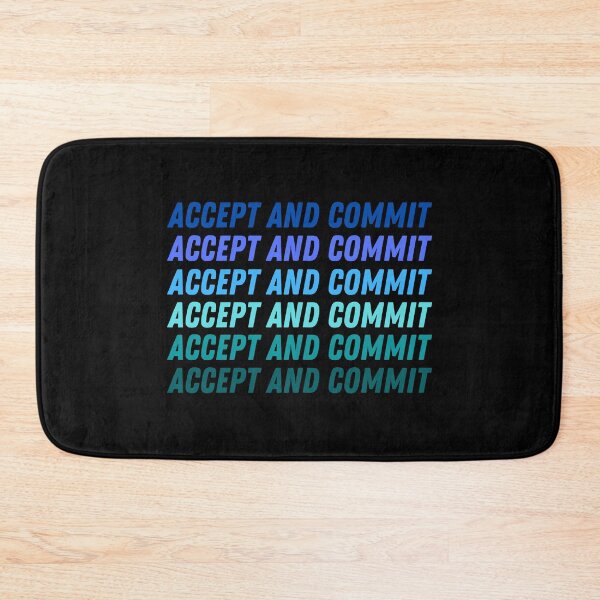 Item preview, Acceptance And Commitment shades of blue designed and sold by EsraaBaniOdeh.