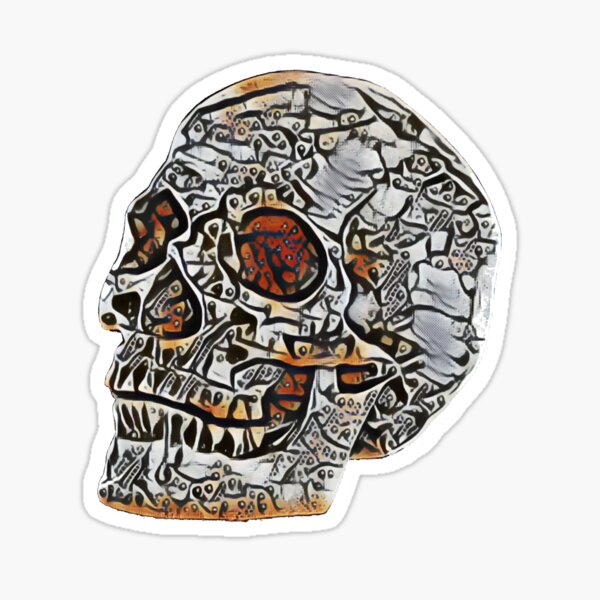 Ancient Remains Sticker