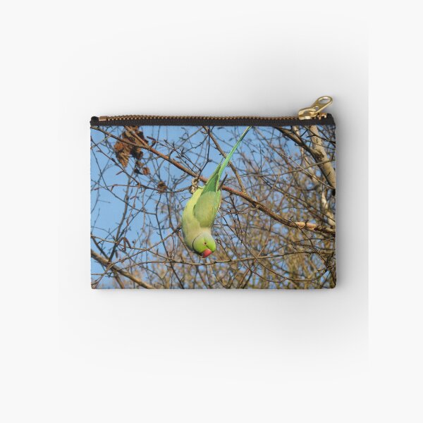 Item preview, Upside Down Rose-Ringed Parakeet Photograph designed and sold by naturegallery.