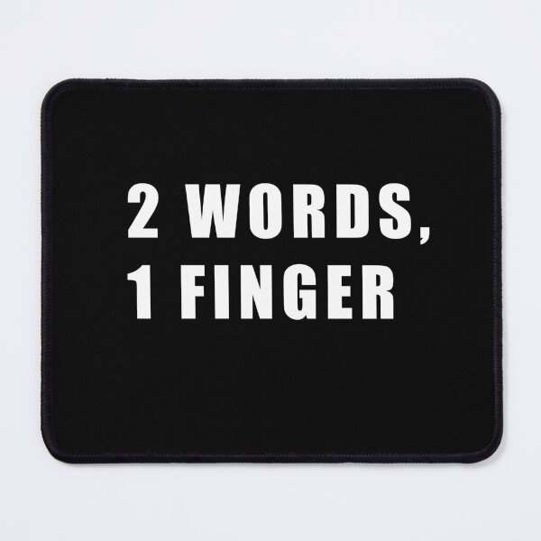 Item preview, 2 words,1 finger designed and sold by Hiross.