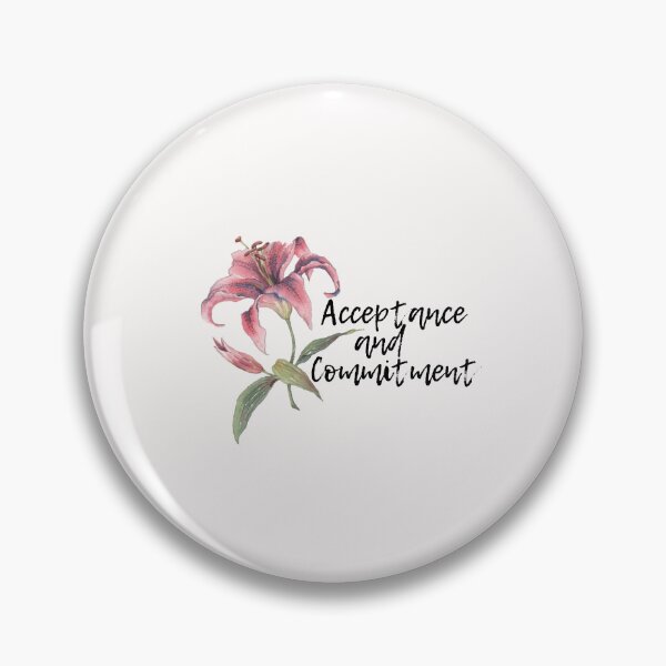 Item preview, Acceptance And Commitment Flower designed and sold by EsraaBaniOdeh.