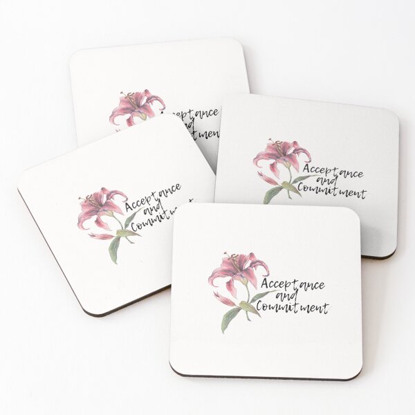 Item preview, Acceptance And Commitment Flower designed and sold by EsraaBaniOdeh.