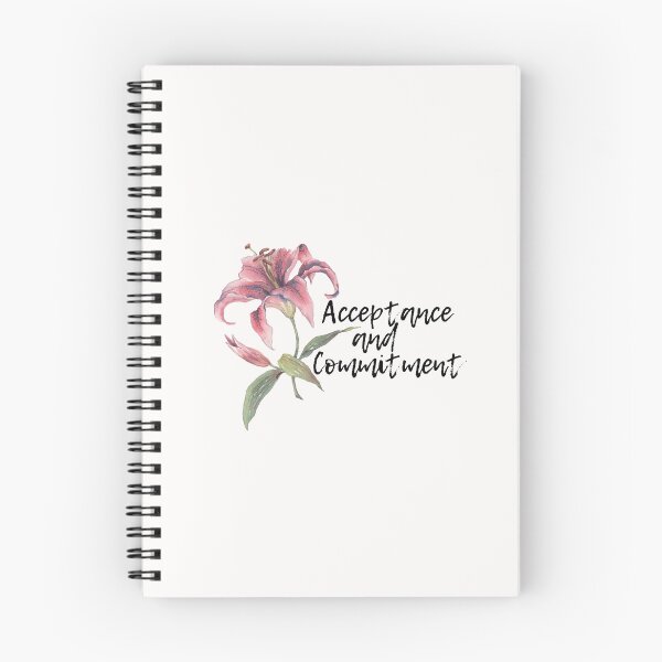 Item preview, Acceptance And Commitment Flower designed and sold by EsraaBaniOdeh.
