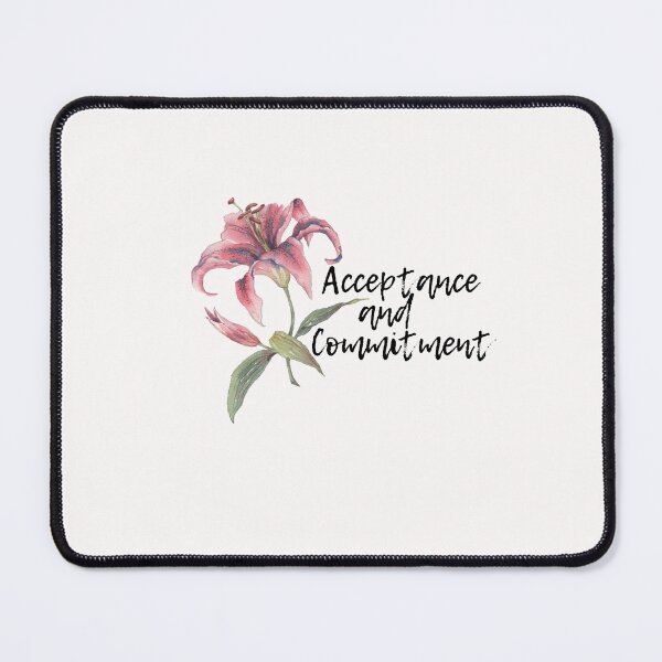 Item preview, Acceptance And Commitment Flower designed and sold by EsraaBaniOdeh.