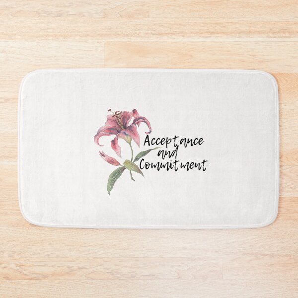 Item preview, Acceptance And Commitment Flower designed and sold by EsraaBaniOdeh.