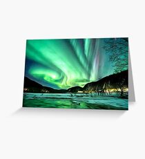 Aurora Oil Greeting Card