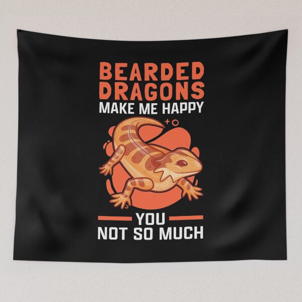 Item preview, Bearded dragons make bearded dragons happy Terraristics Bearded dragons designed and sold by madgrfx.