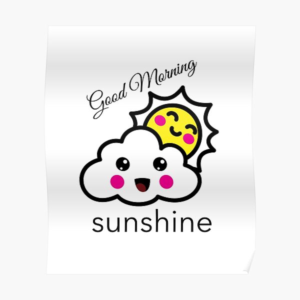Sunshine and cloud Poster