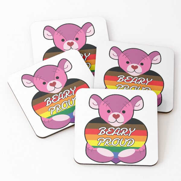 Item preview, Beary Proud - Pink designed and sold by BrigeedaRocks.