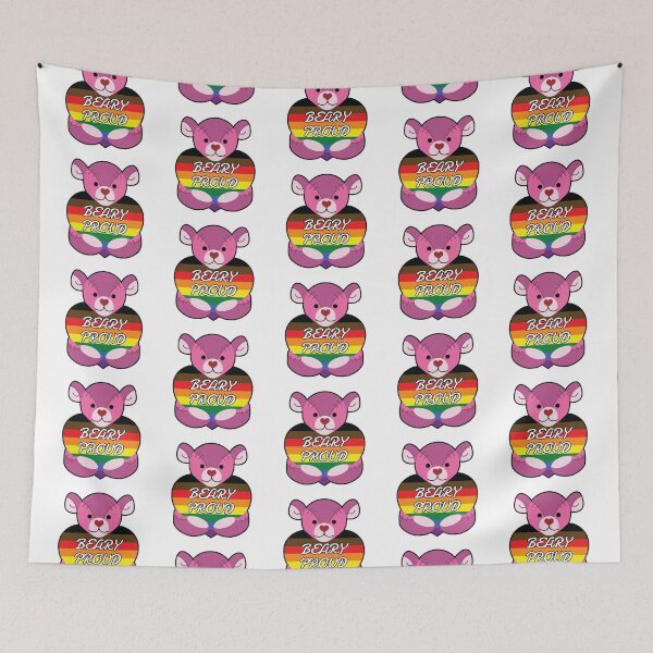 Item preview, Beary Proud - Pink designed and sold by BrigeedaRocks.