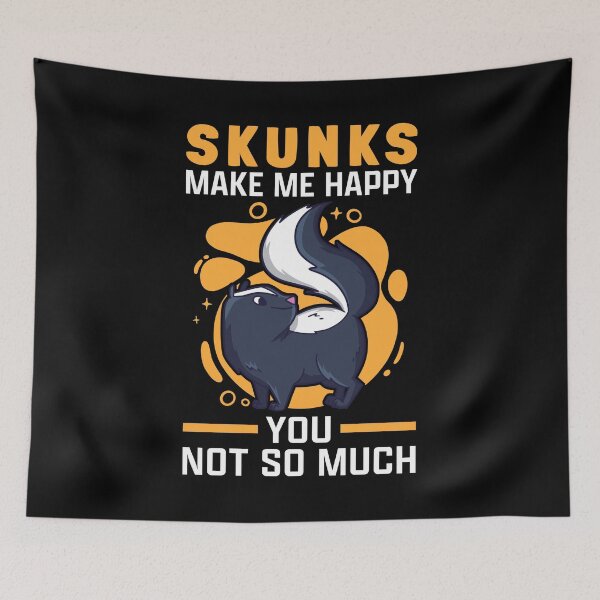 Item preview, Skunks make happy skunk badger skunk designed and sold by madgrfx.